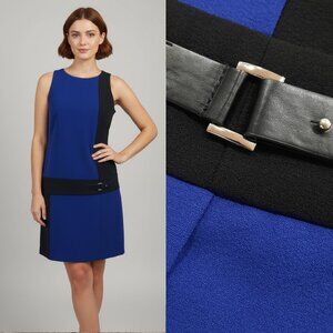 Vtg Y2K retro inspired drop waist mini dress - ABS Silver Label brand